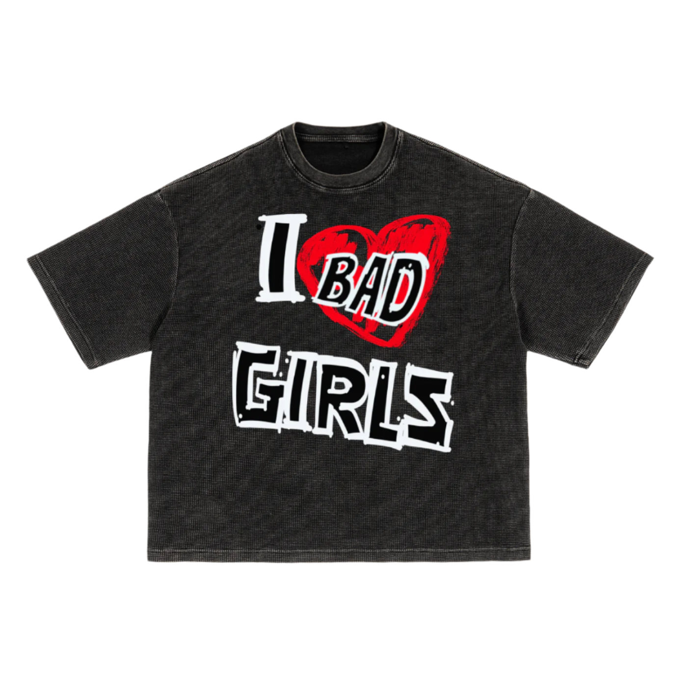 I Heart Bad Girls Washed T-Shirt